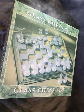 Harbor Freight Large Glass Chess Set