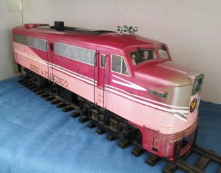 Custom Painted Aristo - Craft Fa - 1 Diesel Locomotive -