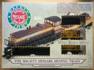 K - Line Missabe Mining Stock 1601 6 - Unit O - 27 Gauge Set