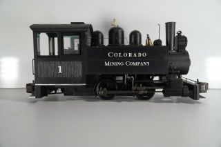 Bachmann Spectrum 1:20.  3 G Scale 0 - 4 - 0 Porter Colorado Mining Company Locomotive