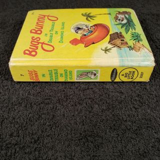 Vintage 1967 Big Little Book Bugs Bunny In Double Trouble On Diamond Island