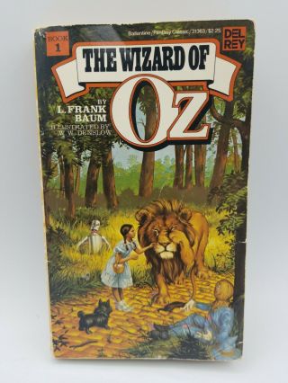 The Wizard Of Oz By L Frank Baum Paperback Illus.  Denslow 1984