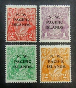 Nystamps Br.  Aus North West Pacific Islands Stamp 40//44 Og H $33 J22y134