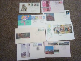 Australia Fdc / First Day Covers (8) 1968 - 1995