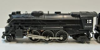 Lionel 2026 Steam Locomotive with a 6466WX Whistle Tender 3