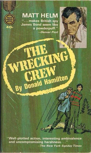 (matt Helm) The Wrecking Crew By Donald Hamilton