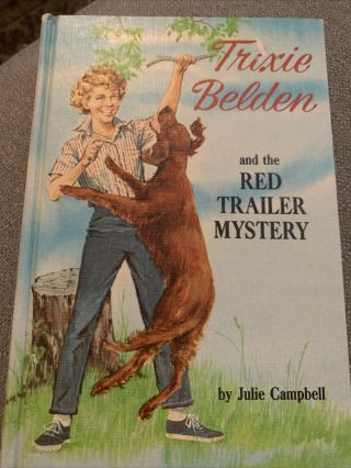 Trixie Belden And The Red Trailer Mystery Book - 1965