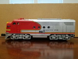 Lionel Santa Fe Passenger Set 6 - 21973 Chief Ft Diesel Train Set Railsounds