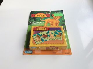 1993 The Lion King Circle Of Life Card Game,  See Pictures
