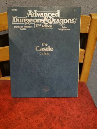Advanced Dungeons And Dragons - 2nd Edition - The Castle Guide