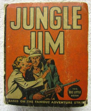 Jungle Jim Big Little Book 1936 Whitman
