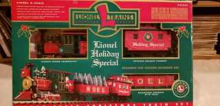 Lionel G Scale Holiday Special Christmas Train Set 8 - 81019 (complete Set) Oop