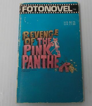 First Print 1979 Fotonovel Revenge Of The Pink Panther Peter Sellers Cannon Lom