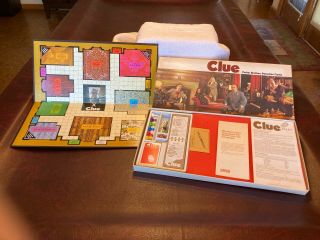 Vintage Clue Classic Detective Game Parker Brothers 1972 No.  45 Complete