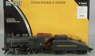 ✅k - Line By Lionel Pennsylvania A5 Switcher Steam Engine O Gauge Prr Locomotive