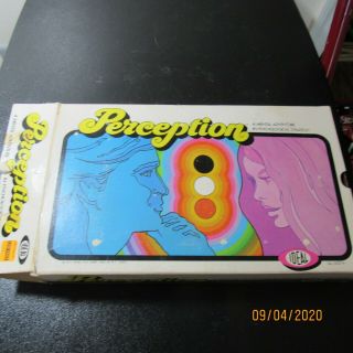 Perception Vintage 1971 Ideal Toy Corp.  Strategy Game