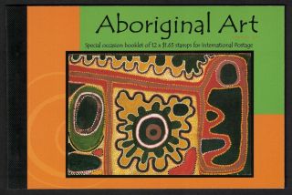 Australia Aboriginal Art Prestige Booklet Rrp$20.  75 2002 Mnh Sg Sp15