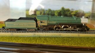 Vintage German Arnold Rapido N - Scale Southern (4 - 6 - 2) Pacific Type Steam Loco