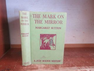 Old A Judy Bolton Mystery Mark On The Mirror Book Margaret Sutton 1942 Police,
