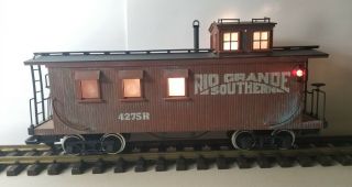 Delton Locomotive Rio Grande & Southern Long Caboose Stock 4275r