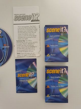 Scene It? Movie Edition • The DVD Game 2005 Game Pack Trivia • DELIVERY 3