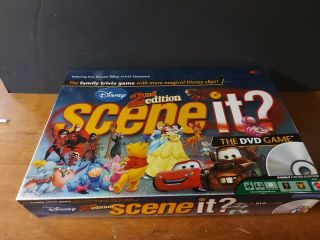 Mattel (45045) 2nd Edition Disney Scene It Dvd Game Cib