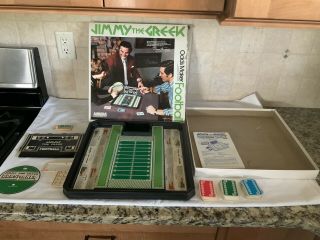 Jimmy The Greek Odds Maker Football Game By 1974 Aurora Complete Vintage No.  5580