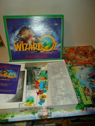 The Wizard Of Oz Family Board Game 100th Anniversary 1999 - Complete