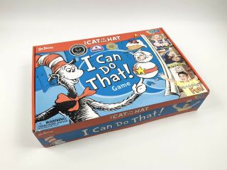Cat In The Hat I Can Do That Game Complete