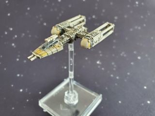 Btl - A4 Y - Wing (rebel) - V2.  0 W/base - Star Wars X - Wing Miniatures | Hobbut - Com