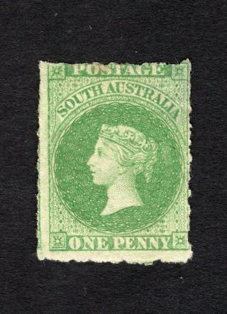 South Australia 1861 Stamp Sg 19 Mng Cv=175,  50$
