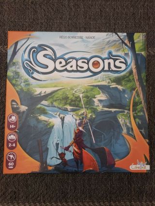 Seasons Board Game,  100 Complete,  Where You Control The Flow Of Nature
