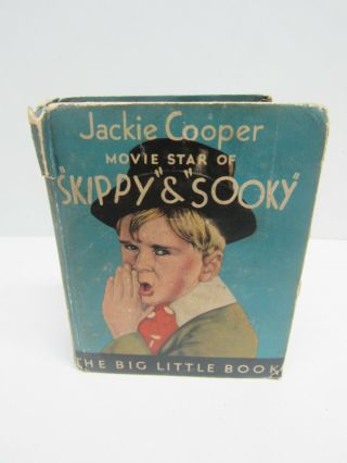 Vintage Big Little Book Jackie Cooper Movie Star Of Skippy And Sooky