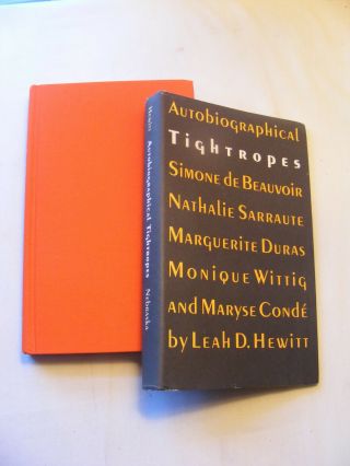 Autobiographical Tightropes: Simone De Beauvoir.  (1990) Hewitt