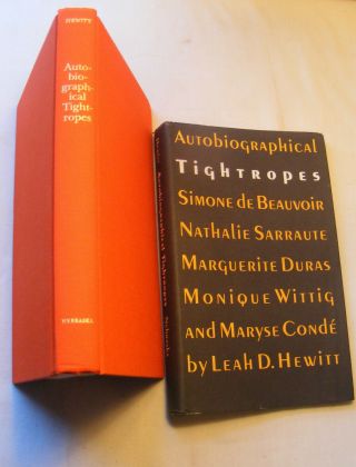 Autobiographical Tightropes: Simone De Beauvoir.  (1990) Hewitt 2