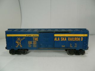 Lionel Trains Postwar No.  6464 - 825 Alaska Boxcar For The Operator