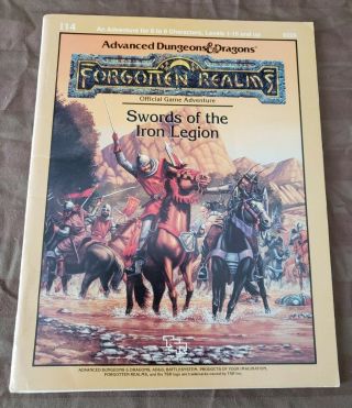 Advanced Dungeons And Dragons (ad&d,  1st Ed. ) - Swords Of The Iron Legion - 9226