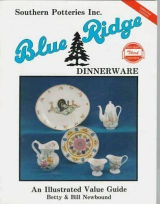Blue Ridge Dinnerware By Betty Newbound (1996,  Trade Paperback,  Revised Edition)