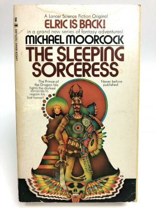 The Sleeping Sorceress Michael Moorcock Lancer Science Fiction 1st Print Fantasy