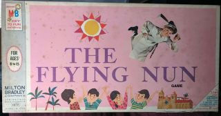 Vintage 1968 The Flying Nun Sally Field Board Game Milton Bradley