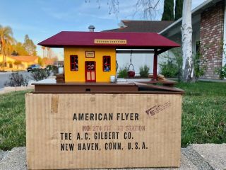 Boxed American Flyer Mini - Craft 274 Harbor Junction Freight Station