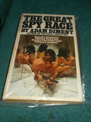 The |great Spy Race Adam Diment Vintage Paperback Book