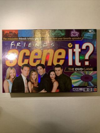 100 Complete Friends Scene It? 2005 Dvd Trivia Board Game