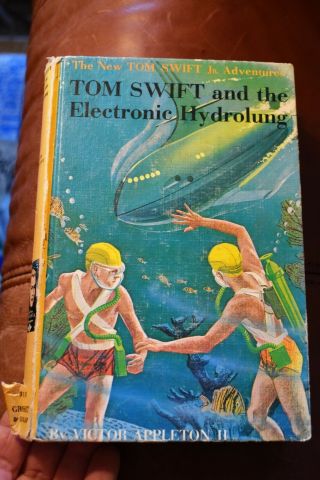 Tom Swift Jr 18 And The Electronic Hydrolung Victor Appleton 1st Edition 1961