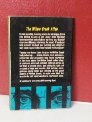 Vintage DELL Paperback THE PERFECT VICTIM crime BOOK pulp fiction murder smut 2