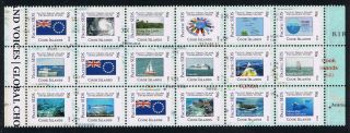 Cook Islands Pacific Small Island Developing States (sids) Stamp Bk - 18 Issue
