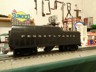 Lionel Postwar 736w Pennsylvania Streamlined Tender Serviced & Ready For Work