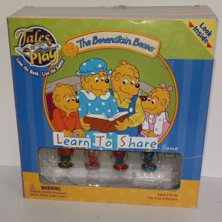 The Berenstain Bears Learn To Share Board Game 2011 Patch Products Complete