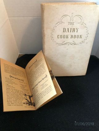 Vintage The Dairy Cook Book 1941 Published For The Culinary Arts Institute