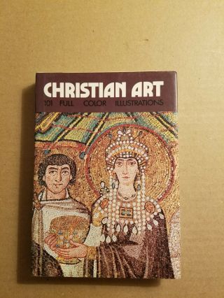 Christian Art Of The 4th To 12th Centuries By Francesco Abbate 1972 Hardcover Gc